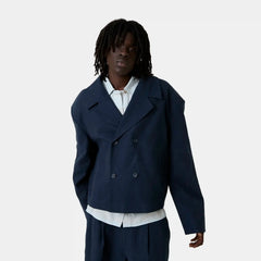 Tide Navy Linen Blazer