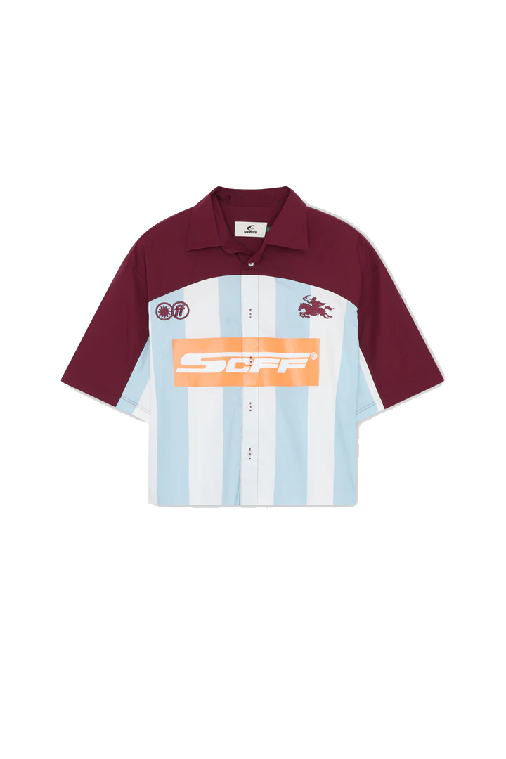 Forza Burgundy & Blue Shirt