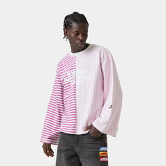 Roguish Fucsia Striped Long Sleeve