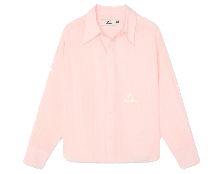 70s Summer Salmon Shirt