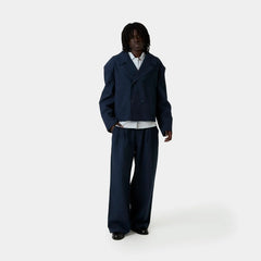 Tide Navy Linen Blazer