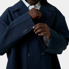 Tide Navy Linen Blazer