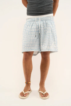 Liens Blue Shorts
