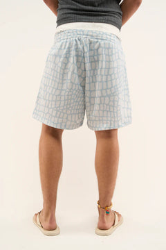 Liens Blue Shorts