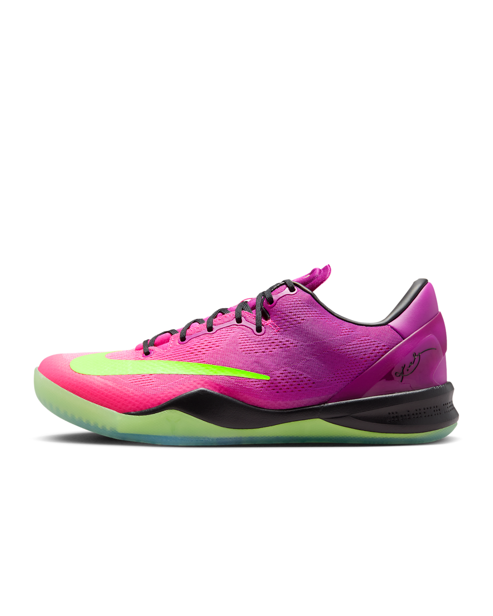 Kobe 8 Protro Mambacurial Red Plum and Pink Flash