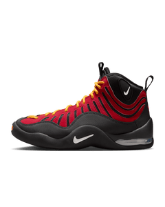 Nike Air Bakin High SP Black and Varsity Red