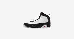 AIR JORDAN 9 RETRO OG WHITE AND BLACK
