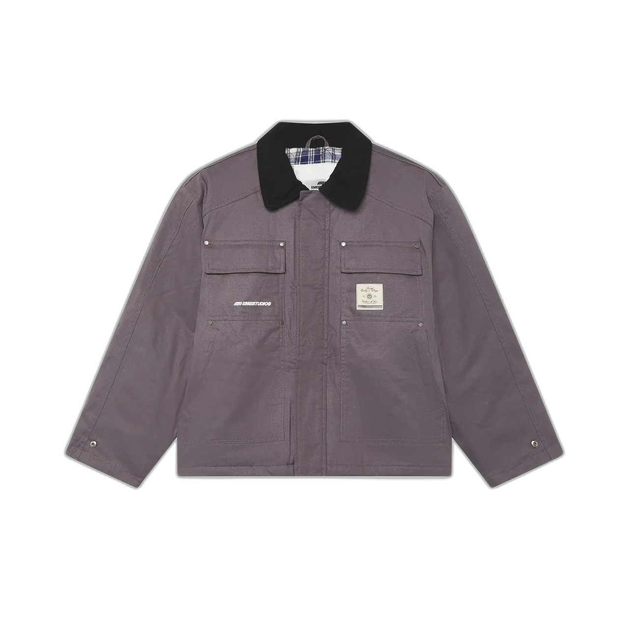 Ethos Grey Boxy Coat