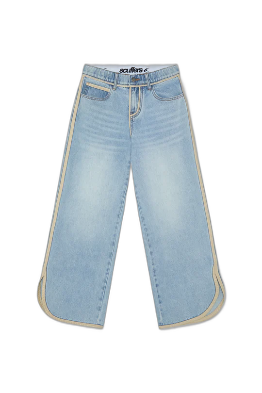 Brief Light Blue Pants