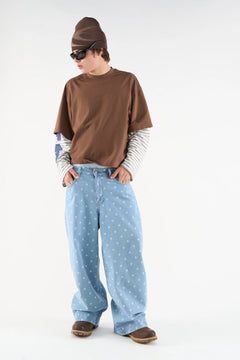 Dots Light Blue Pants