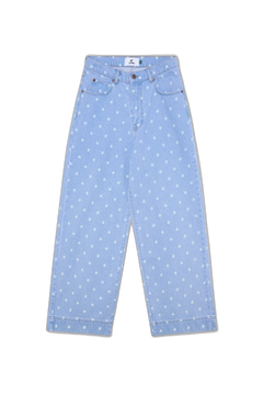Dots Light Blue Pants