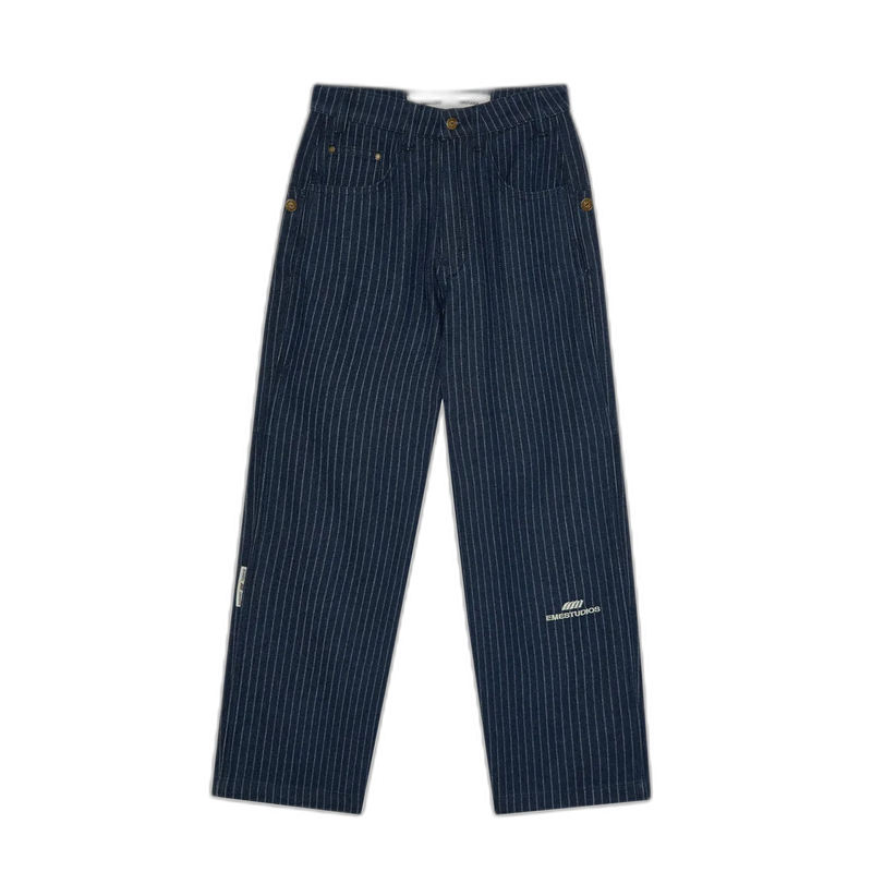Trip Navy Denim Pants