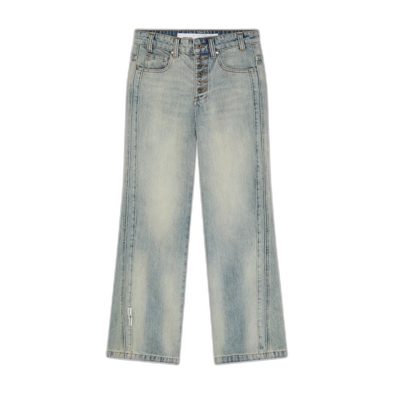 Vitel Flared Blue Denim Pants