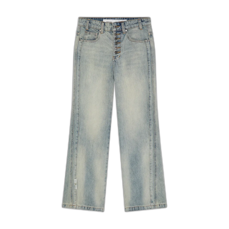 Vitel Flared Blue Denim Pants