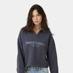 Playtime Ombre Blue Polo Crewneck