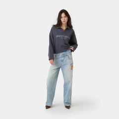 Playtime Ombre Blue Polo Crewneck