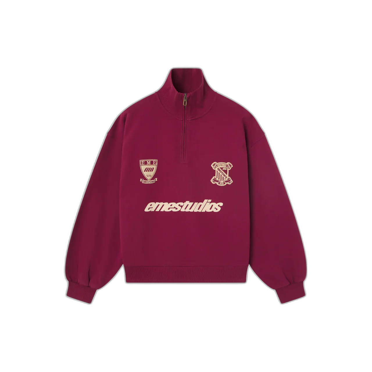 Peak Burgundy Half Zip