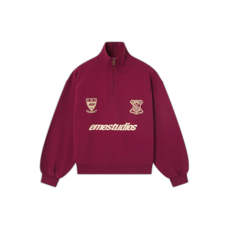 Peak Burgundy Half Zip