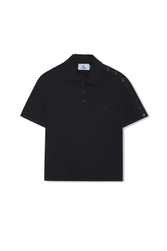 Placket Black Polo