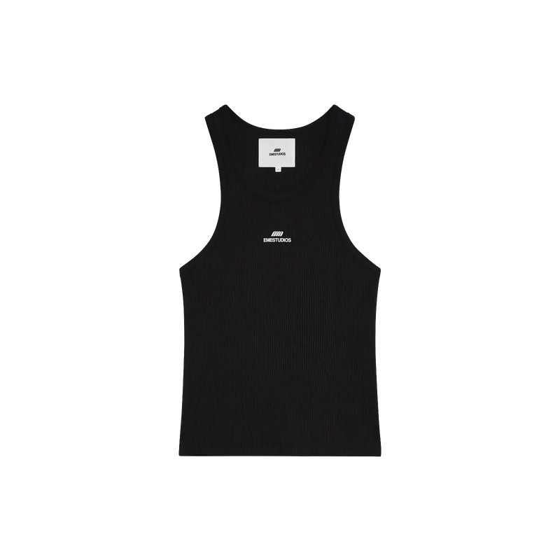 Prad Black Tank Top