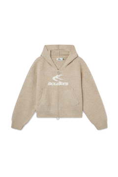 Roots Ecru Knit Zipper