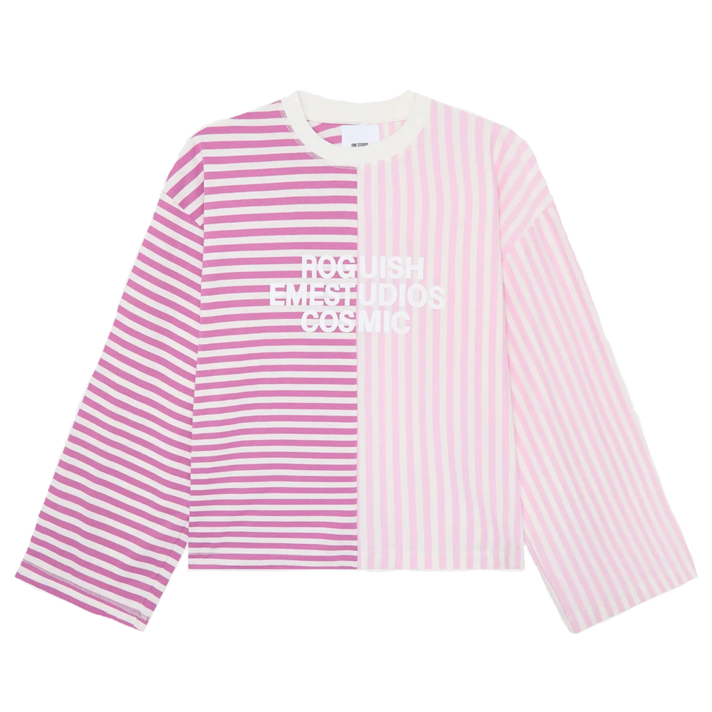 Roguish Fucsia Striped Long Sleeve