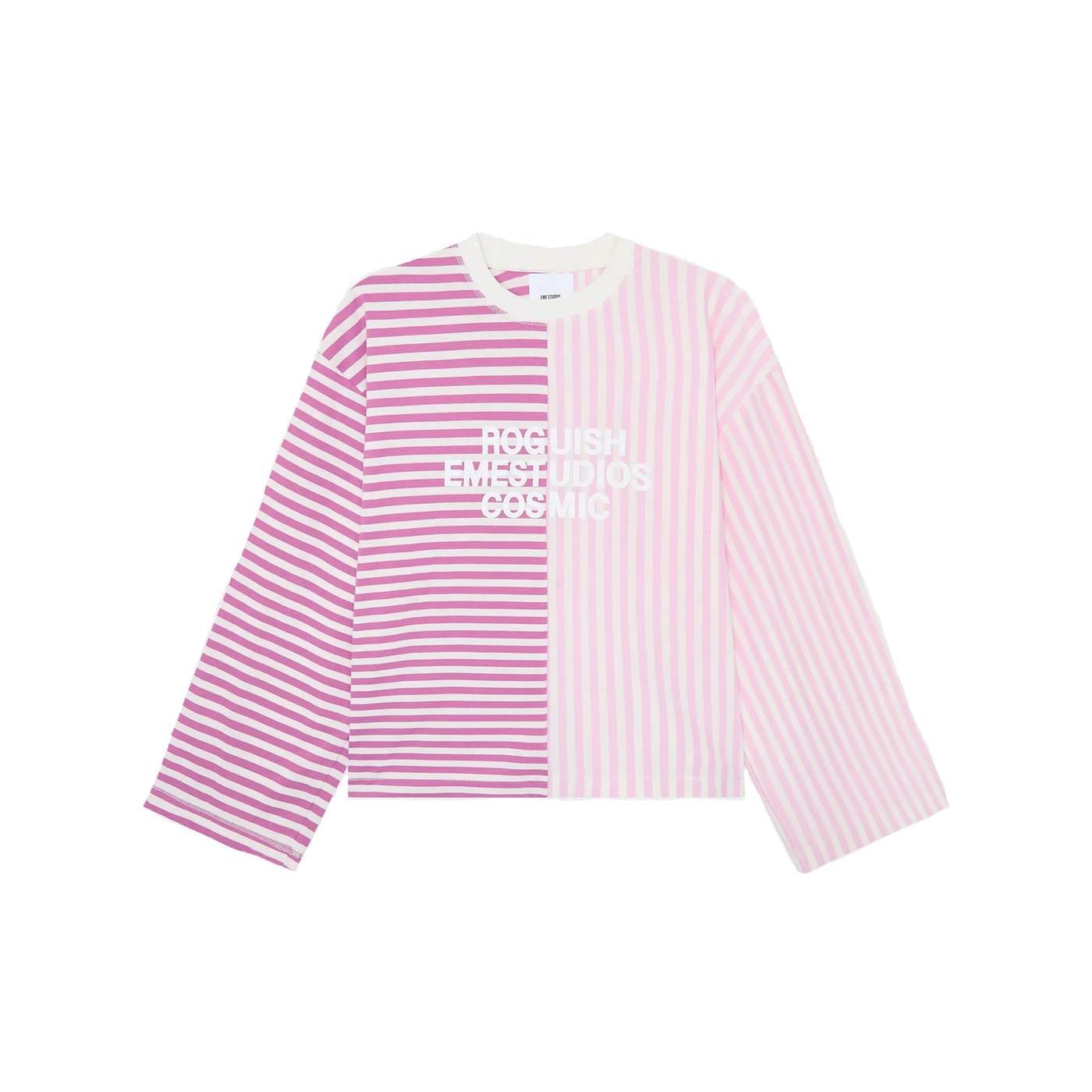 Roguish Fucsia Striped Long Sleeve