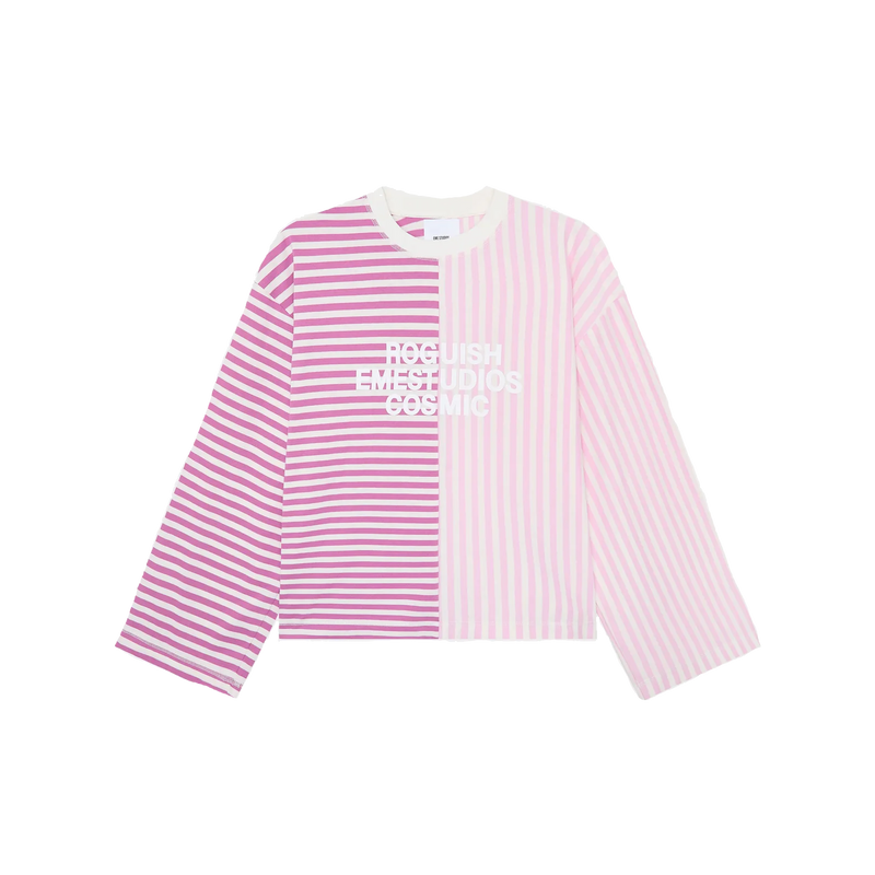 Roguish Fucsia Striped Long Sleeve