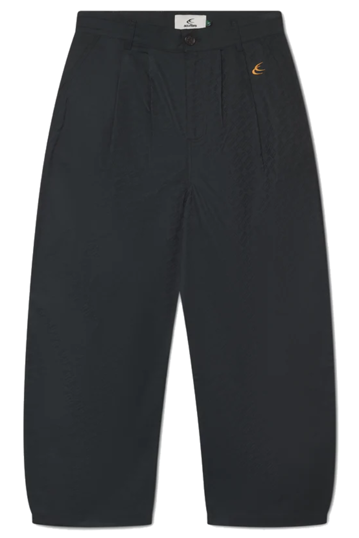 Monogram Shell Black Pants