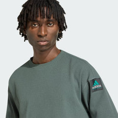 ADIDAS EQUIPMENT WAFFLE LONG SLEEVE TEE