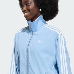 ADIDAS ORIGINALS SUMMER GLOW LIGHT DENIM FIREBIRD TRACK TOP