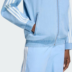 ADIDAS ORIGINALS SUMMER GLOW LIGHT DENIM FIREBIRD TRACK TOP
