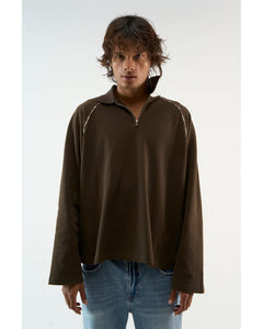 Animal Line Brown Polo