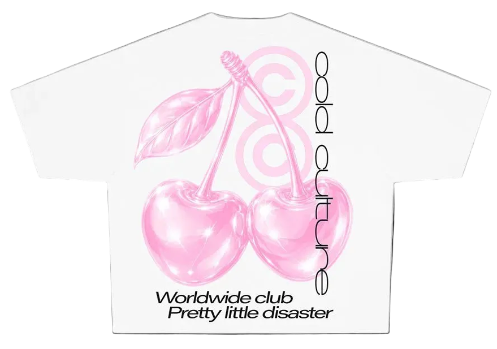 BERRY TEE WHITE