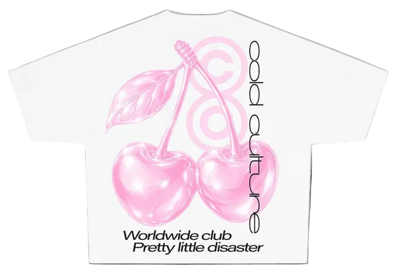 BERRY TEE WHITE