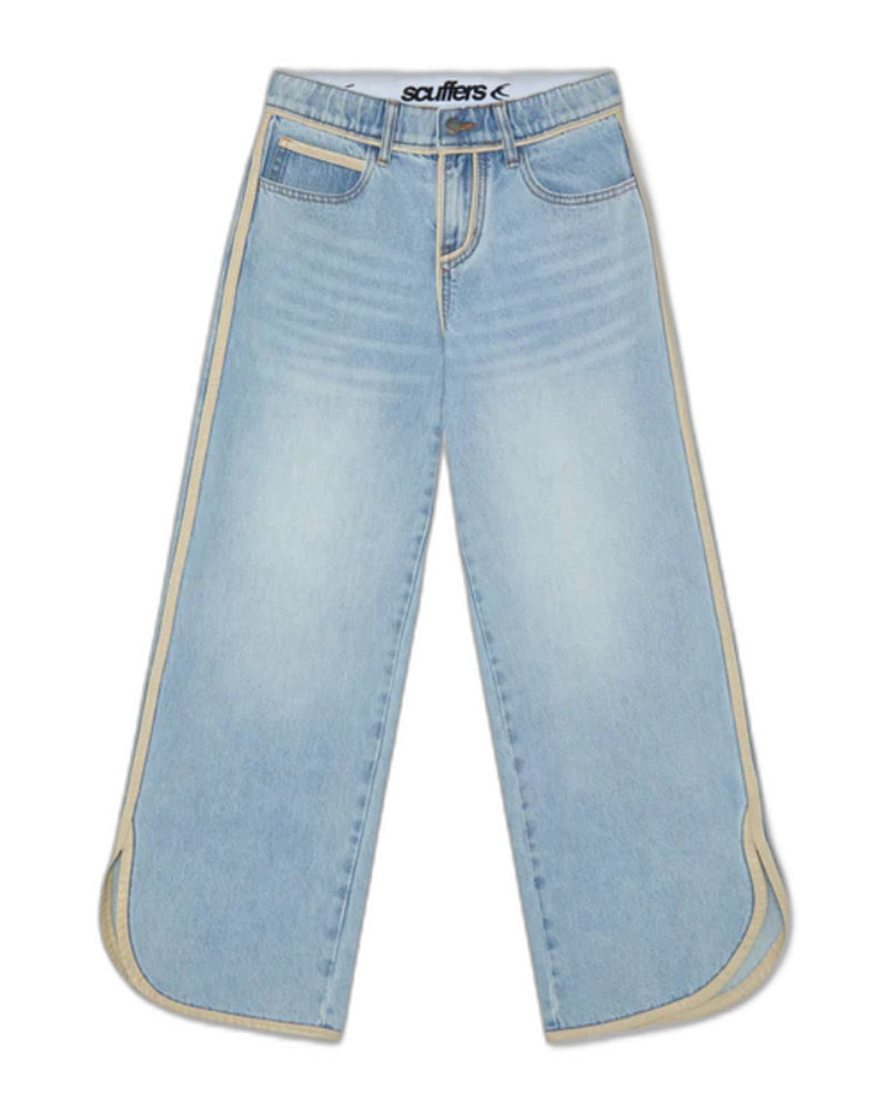 Brief Light Blue Pants