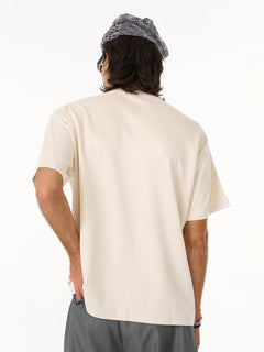 Functional Deconstructed Split Short-Sleeved T-Shirt - Albaricoque