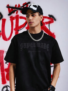 Skeleton Vintage T-shirt - Negro