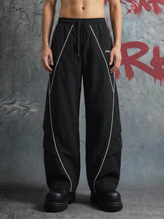 Functional Paratrooper Tactical Barrel Pants - Negro