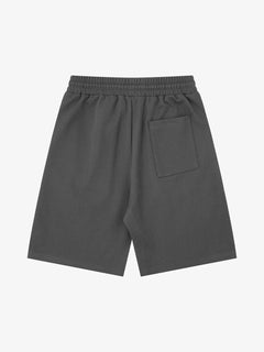 Studded Jersey Sweat Shorts - Flower Ash