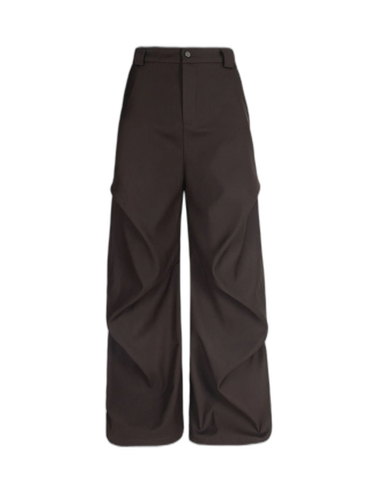 Woven Retro Cleanfit Pleated Drape Pants