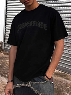 Skeleton Vintage T-shirt - Negro