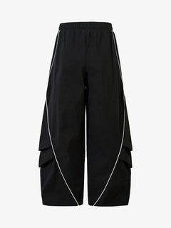 Functional Paratrooper Tactical Barrel Pants - Negro