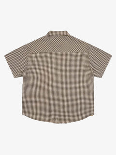 Street Reversible Short-sleeved Shirt - Café