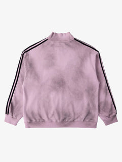 Supermade Vintage Distressed NO.3 Stand Collar Tracksuit - Rosa