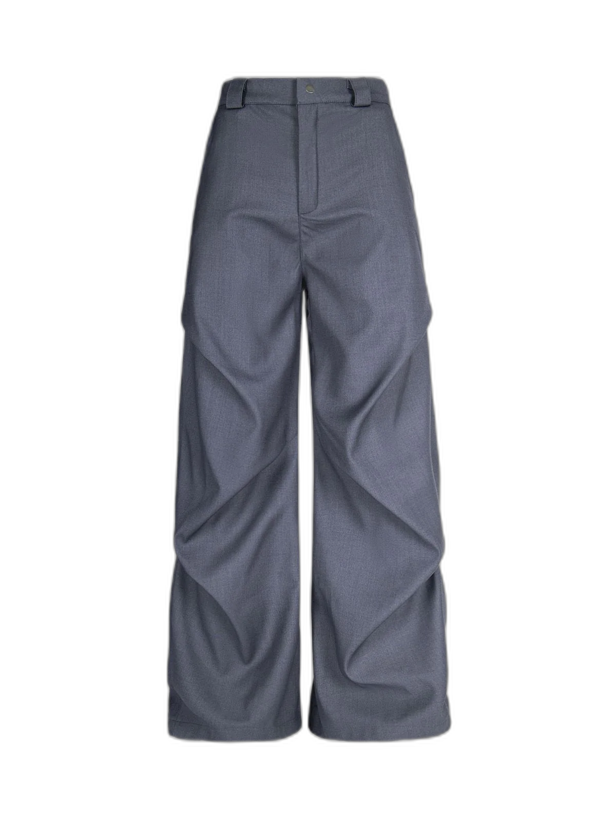 Woven Retro Cleanfit Pleated Drape Pants