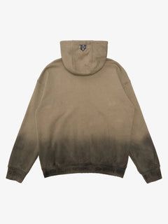 SUPERMADE Thorn Embroidery Zip Hoodie - Sand Color