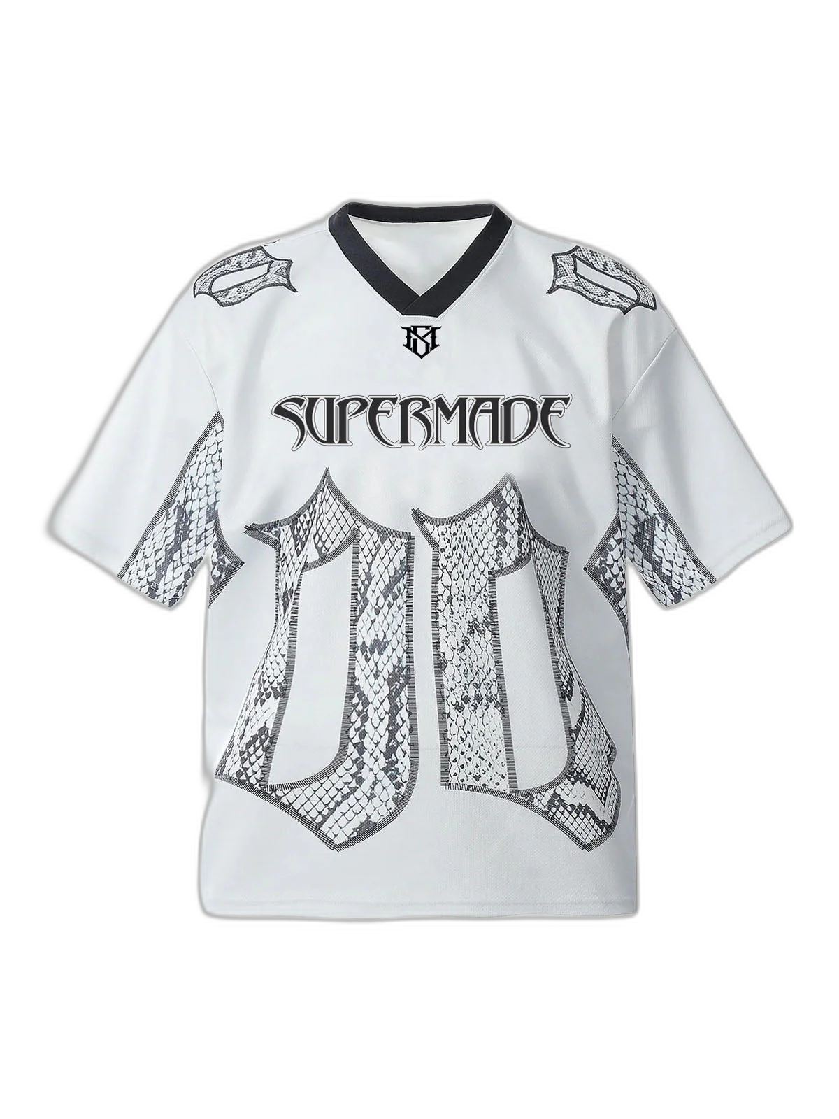 Jersey Style Snake Print T-Shirt