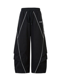 Functional Paratrooper Tactical Barrel Pants - Negro