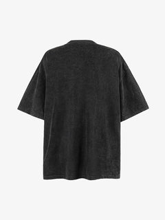 Vintage Artistic Graphic T-Shirt - Negro